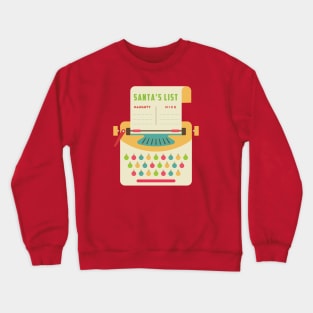 Santa's List Crewneck Sweatshirt